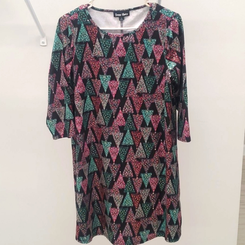 Super cute small festive holiday dress